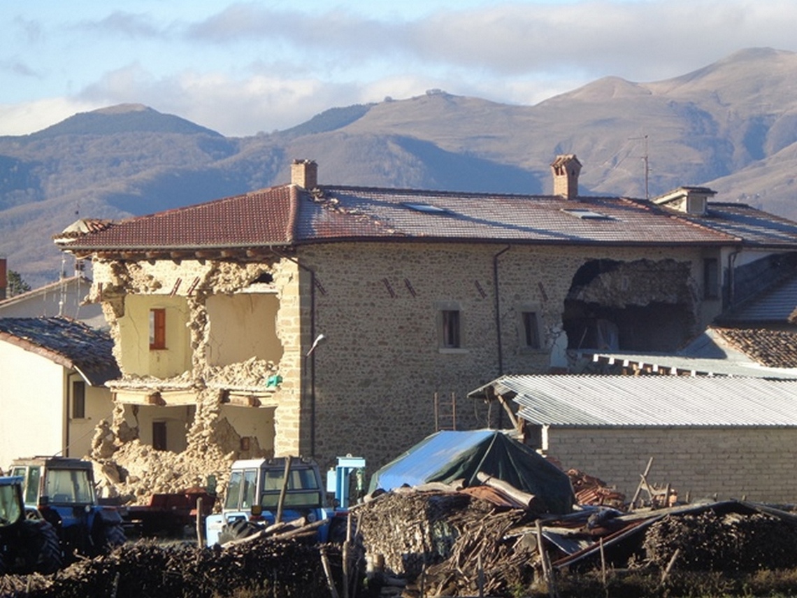 Case distrutte nelle frazioni