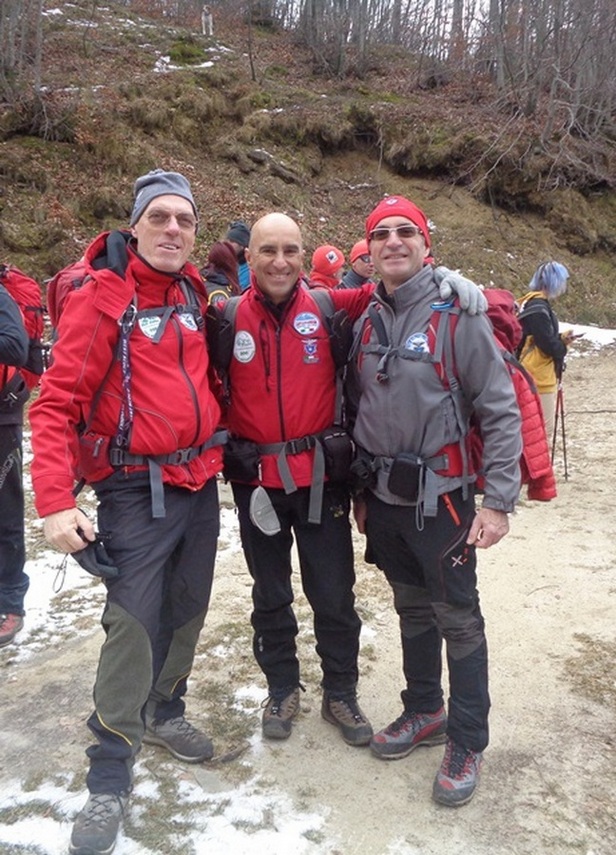 Pasquale COLABUONO (sx) e Catello CASCONE rispettivamente Vice Presidente e Presidente CAI Monterotondo