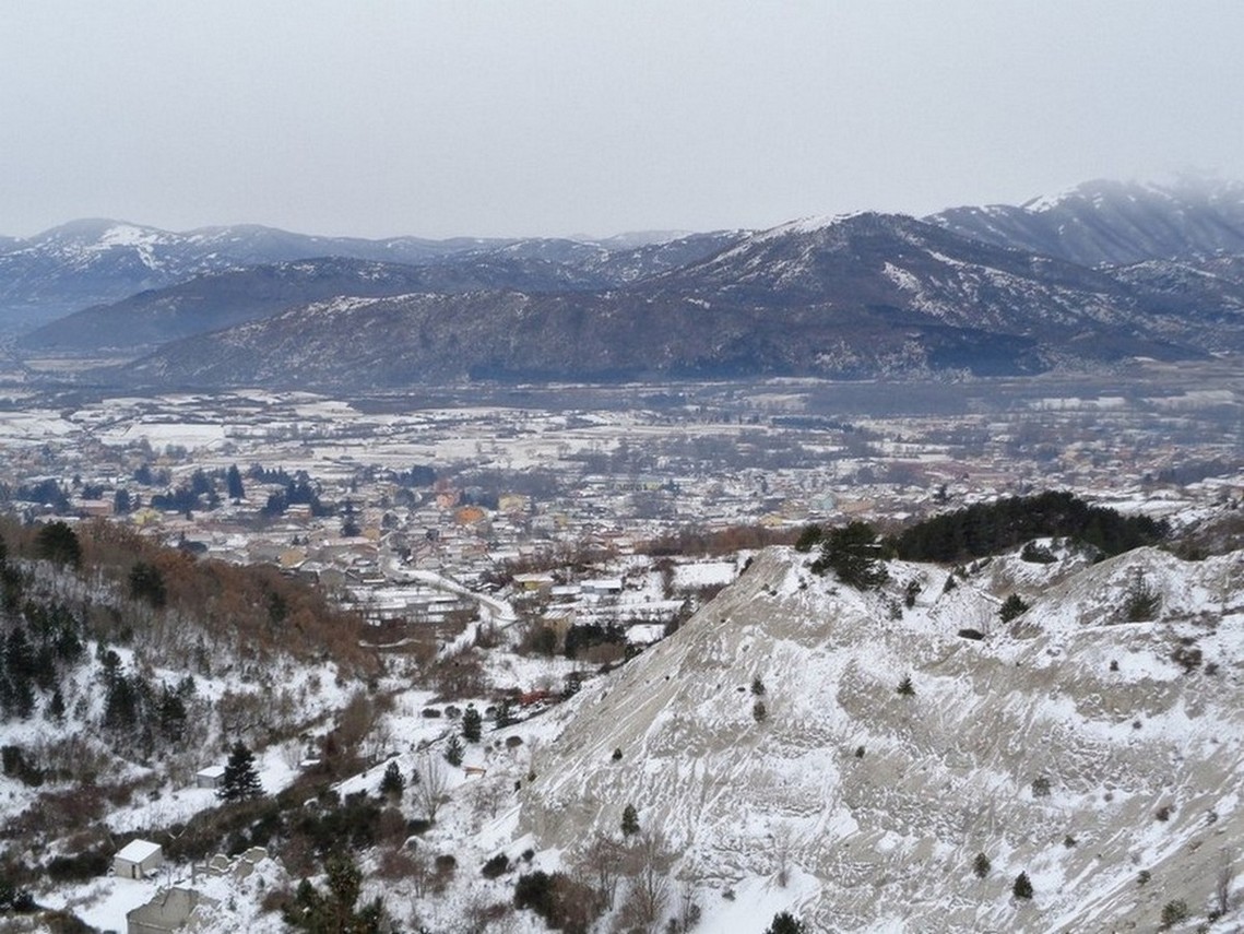 L'abitato di Marruci di Pizzoli