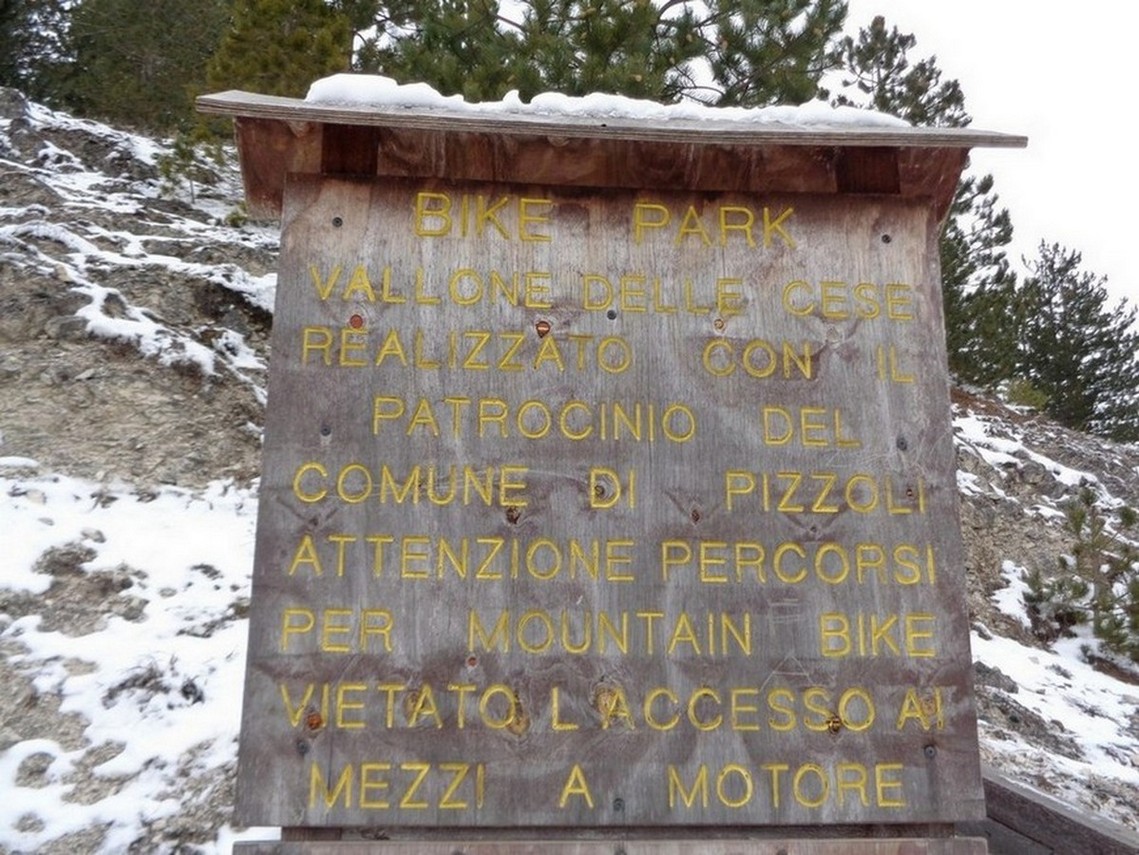 Sentiero adatto ma non facile per le MTB