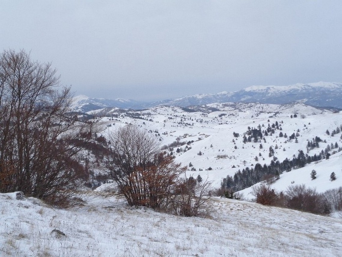 Gli Altipiani di Ajelli innevati