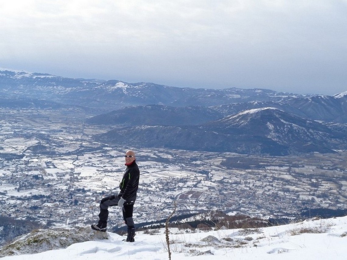Sulla sommità del IL PAGO Quota 1521m