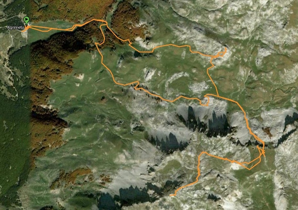 Il percorso effettuato