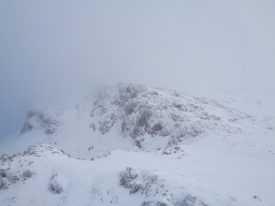 La Cresta che scende dal Monte Cavallo