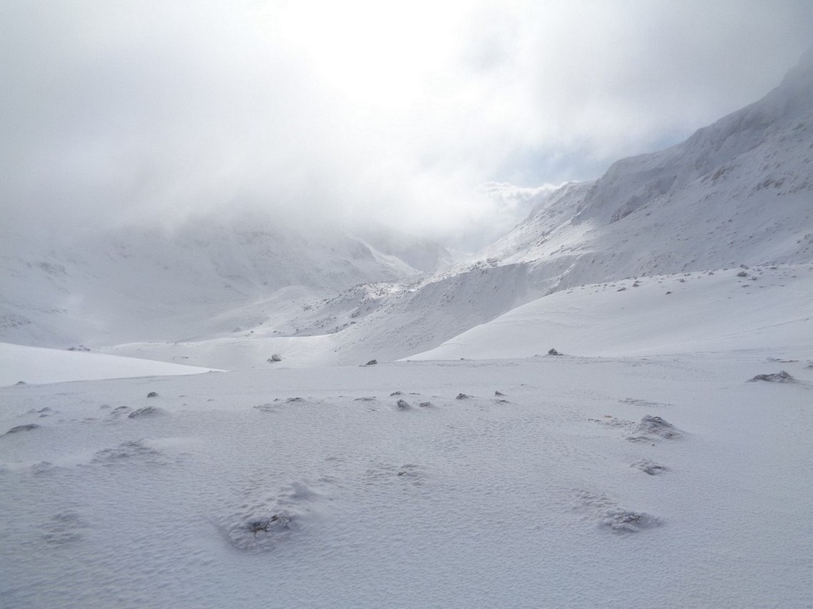 La Valle opposta rispetto a quella salita