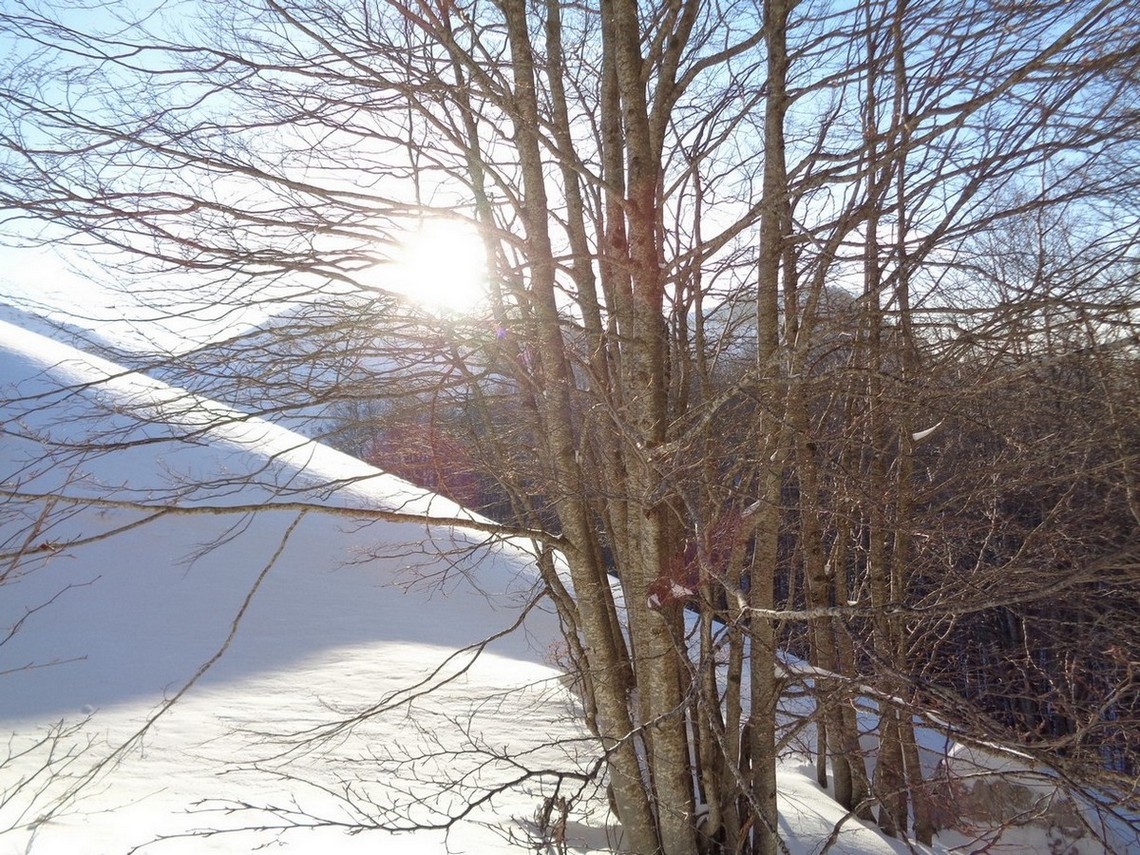 Il Sole inizia a fare capolino