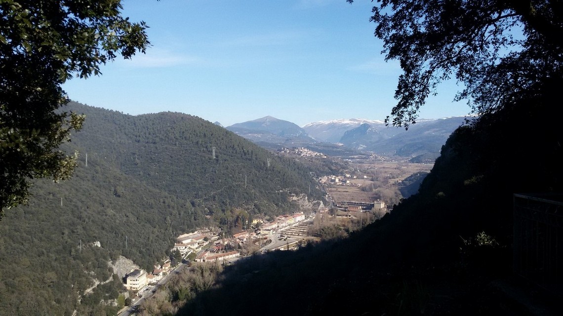 La Valnerina verso Spoleto
