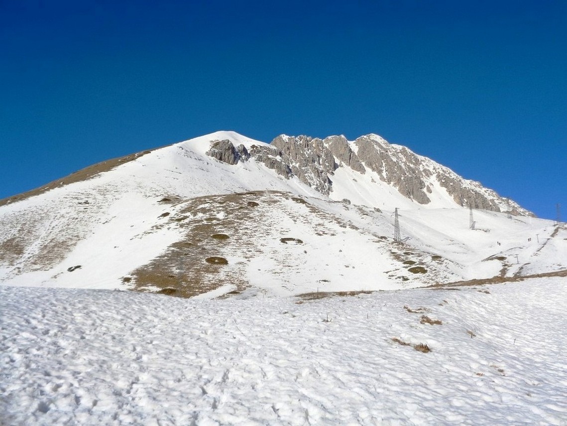 La classica visuale del Monte Terminillo