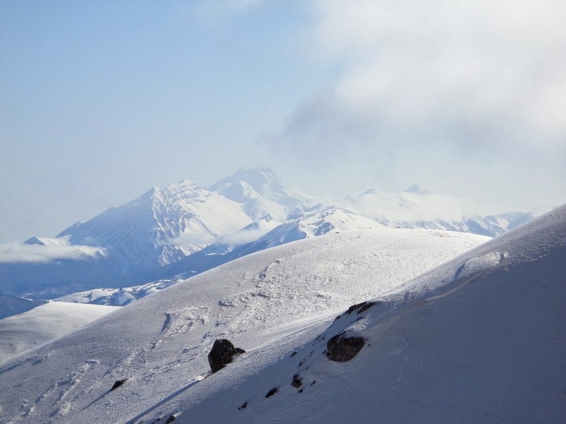 la maestosità del Gruppo Montuoso del Gran Sasso D'Italia
