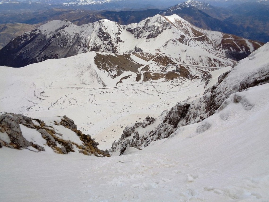 Canali questa volta verso la Sella di Leonessa