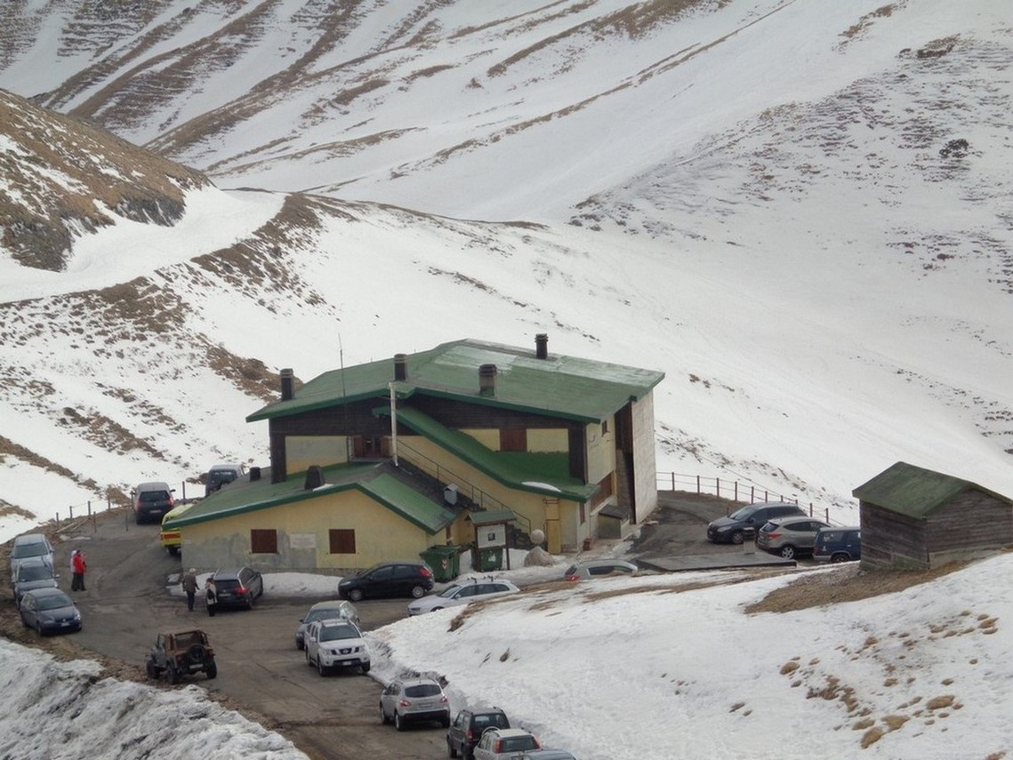 Il Rifugio Angelo Sebastiani Quota 1820m