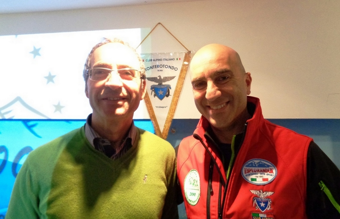 Il Presidente del CAI di Monterotondo Catello CASCONE