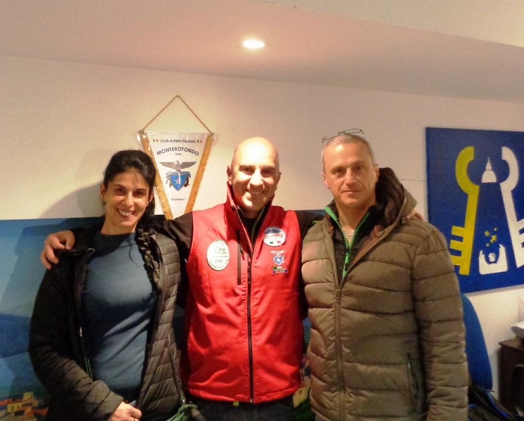 Il Presidente degli ZIS Marco MAMPIERI con la moglie Grande Appenninista Alba PACIFICI