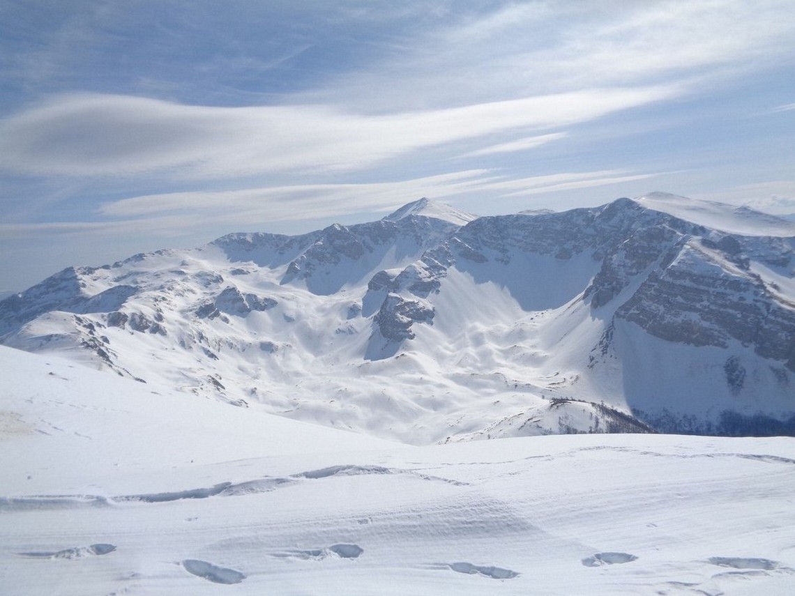 La parte superiore della Val di Teve