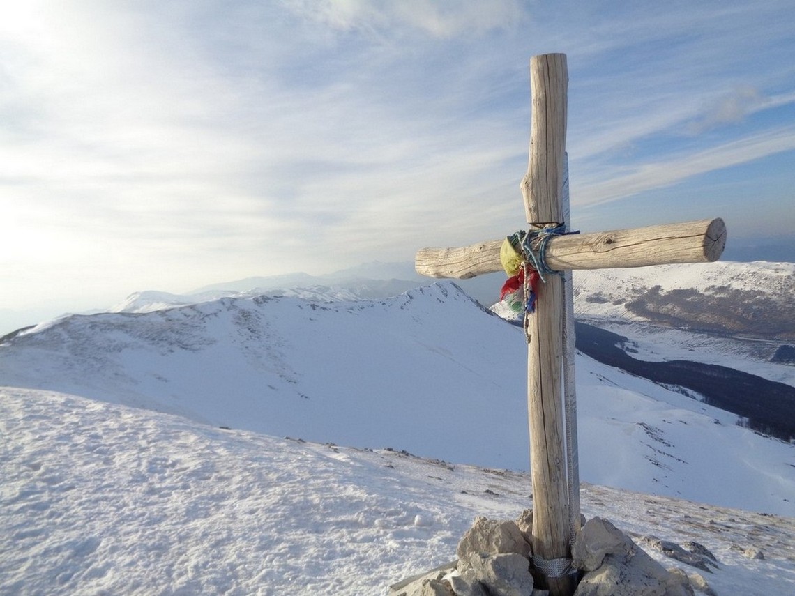 Guardando il Monte Cornacchia