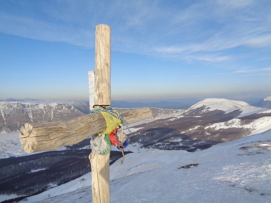 Guardando il Monte Rotondo