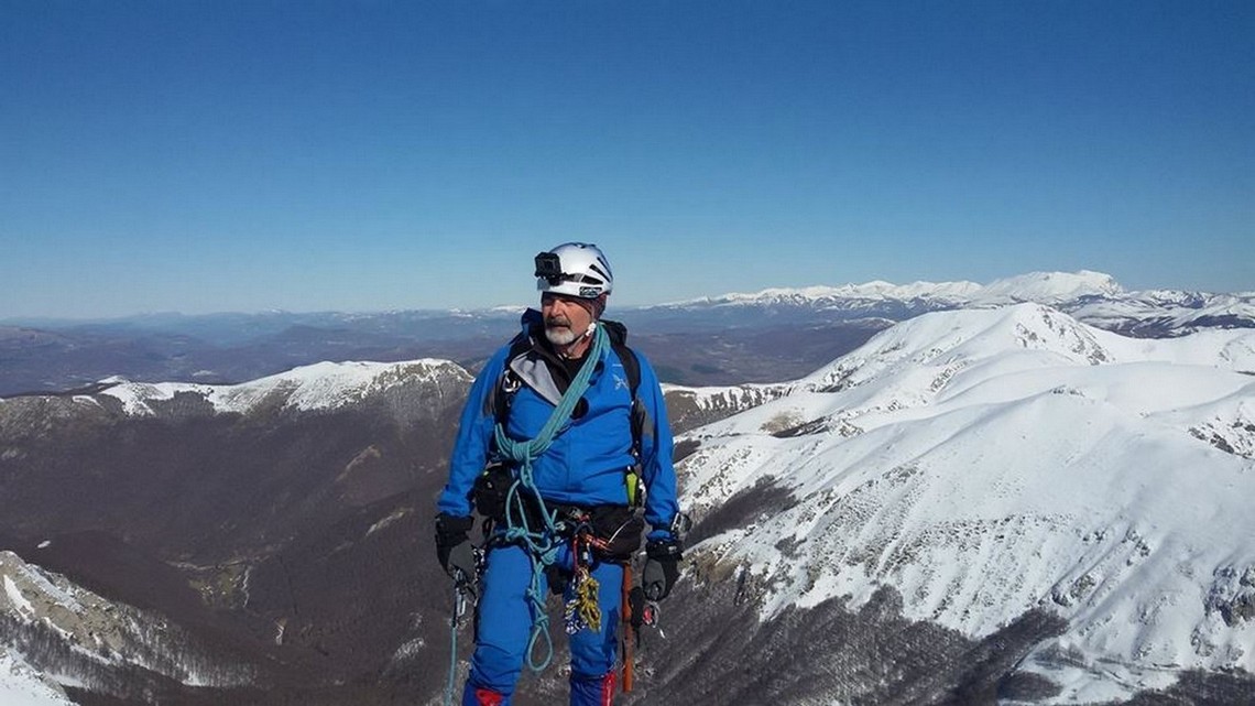 Pietro DI MOTTA in veste alpinistica