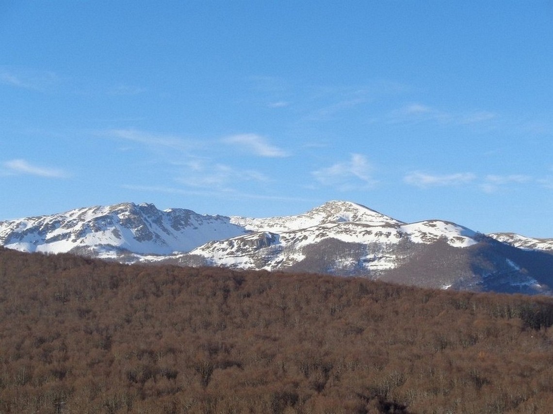 Da sinistra Cima ZIS e Monte Morrone