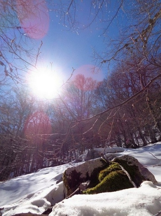 Il sole inizia ad essere forte