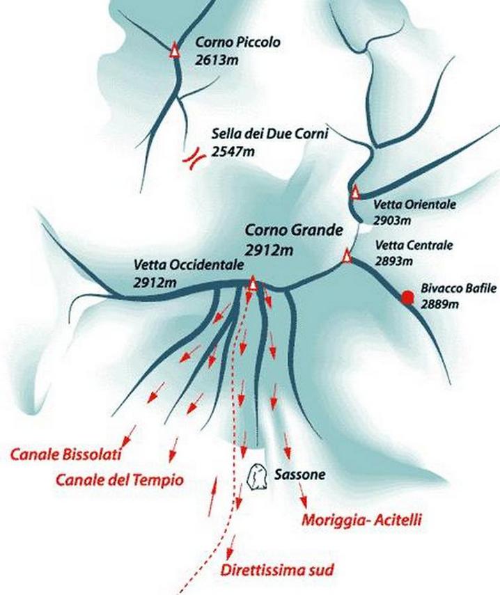 Piantina della zona