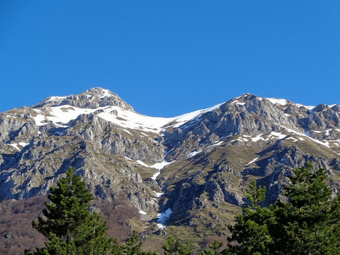 Pizzo Cefalone versante Sud
