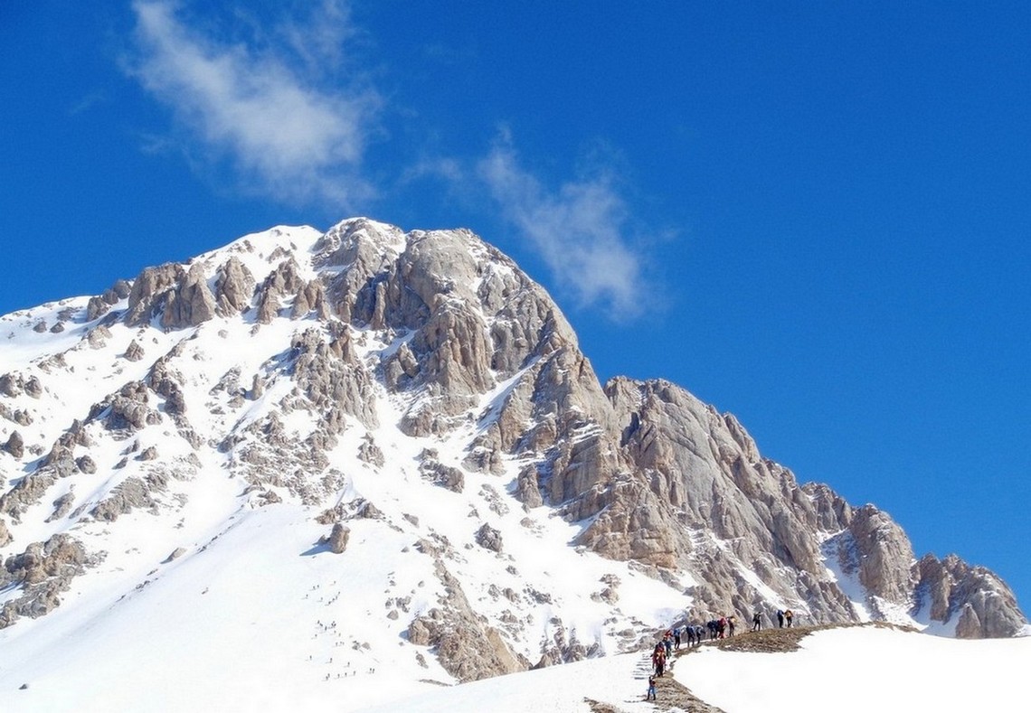Sella di Corno Grande Quota 2421m