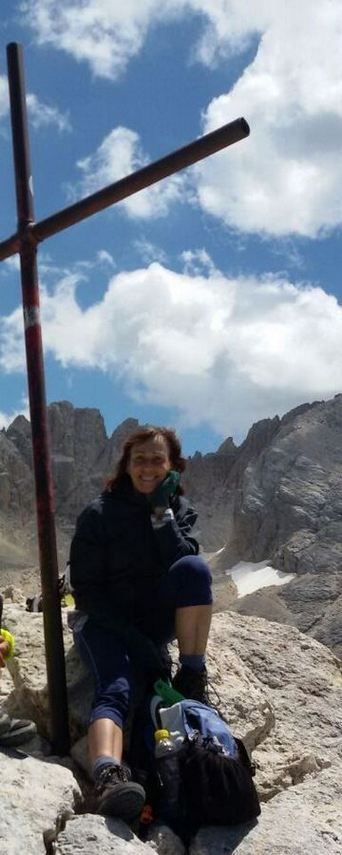 Gemma CERINI sul Corno Piccolo