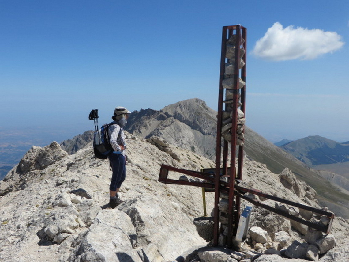 Gemma CERINI sul Monte Prena
