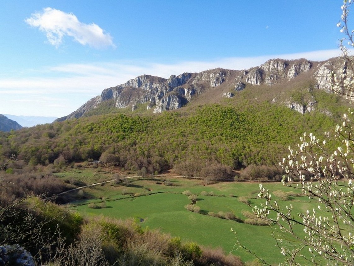 La Val D'Arano dall'alto