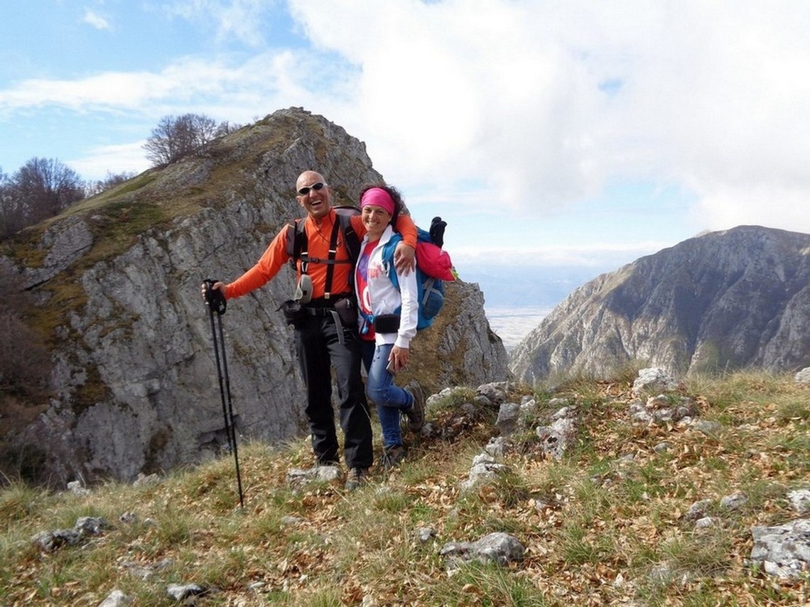 In montagna insieme con Roberta