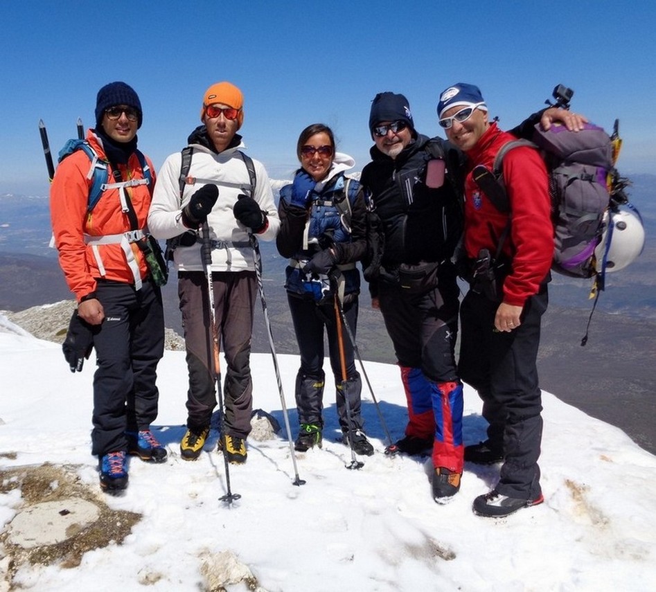 Sulla Cima del Monte Sirente