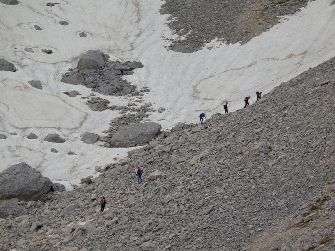 Compagni fra rocce e neve