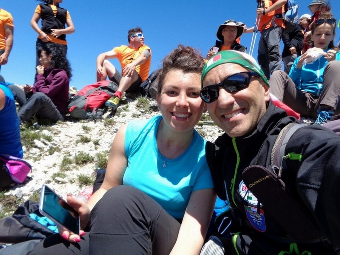 Alessandra Stocchi del Gruppo Lo Scarpone di Sella di Corno AQ