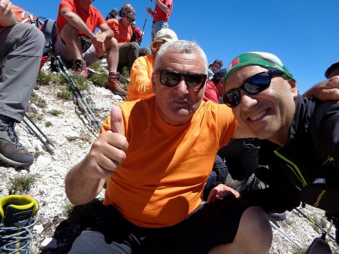 Giuseppe Tuccillo Accompagnatore del CAI di Rieti