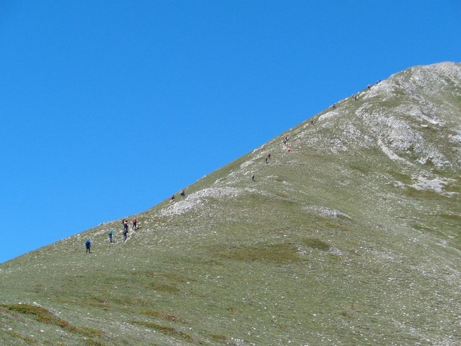 La Cresta percorsa