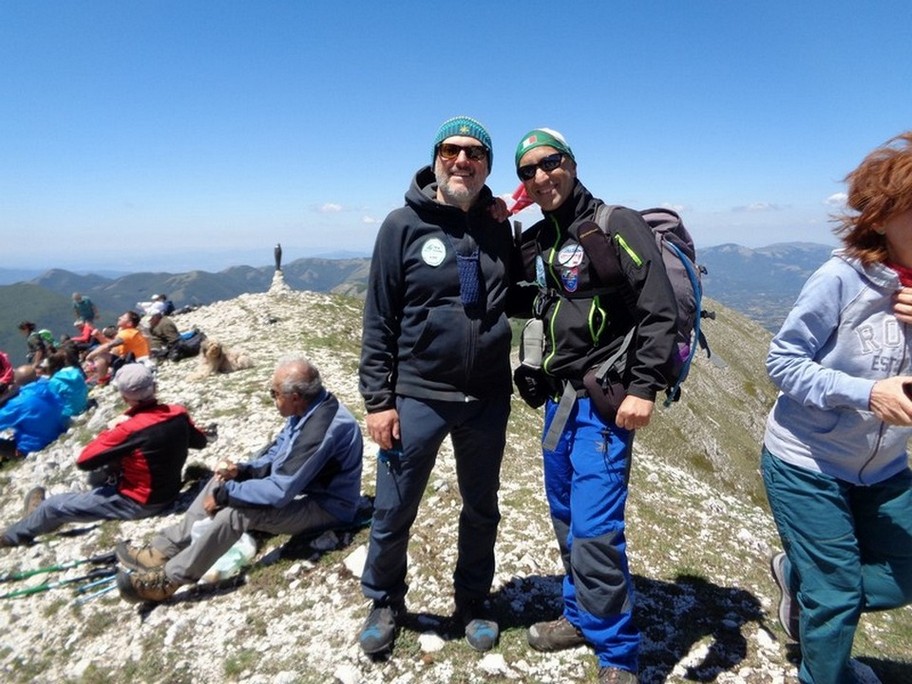 Con Andrea Lunghi vero Appenninista
