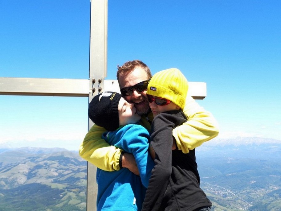 Momenti unici: la gioia della cima anche per Francesco e Leonardo Cappadozzi