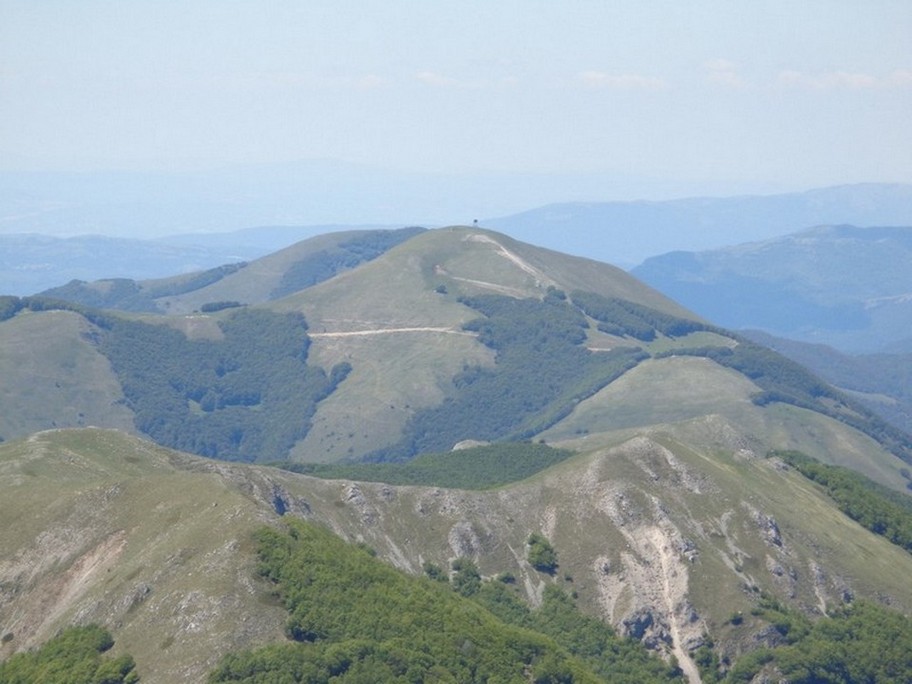 Monte Tilia e pensare che ci sono arrivato in MTB