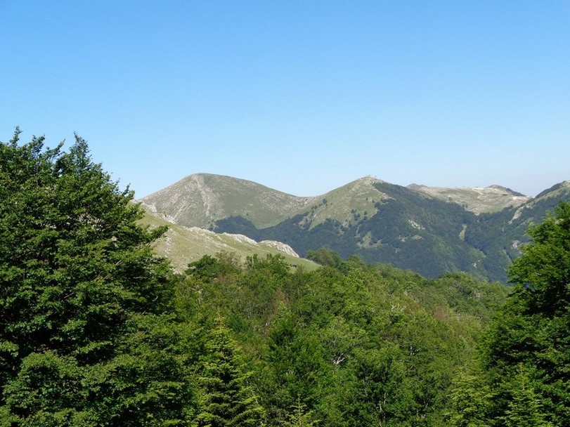 A sinistra il Monte Cotento