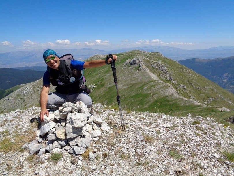 Sulla Cima del Gendarme del Viglio