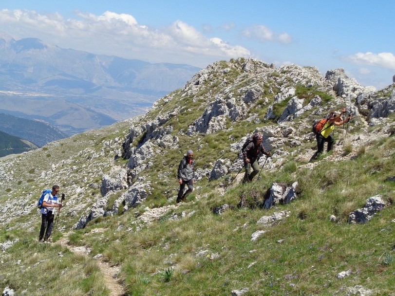 Verso la Cima del Viglio