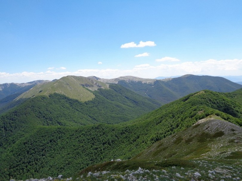 A sinistra il Monte Crepacuore