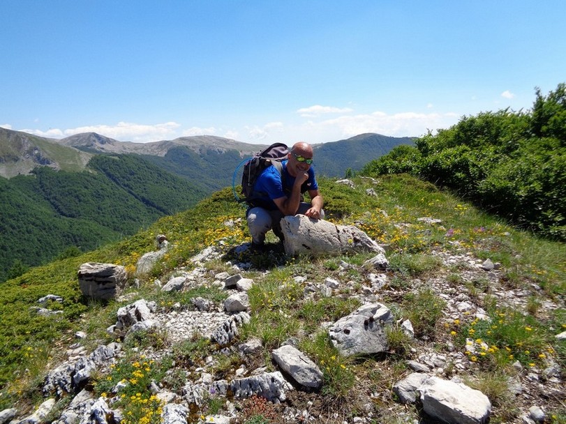 Sulla Cima del Monte Pratiglio