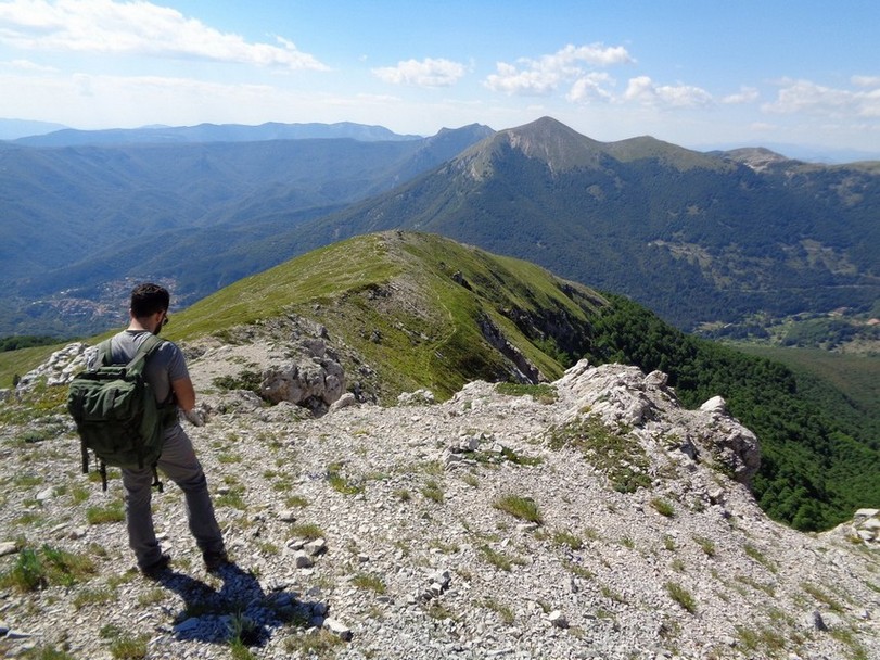 Il Crestone da sopra