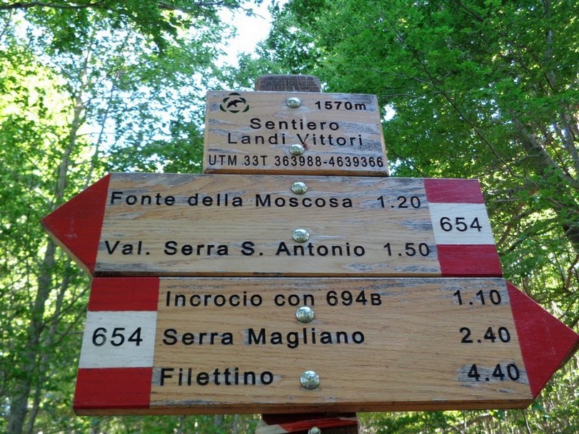 Deviazione a quota 1570m