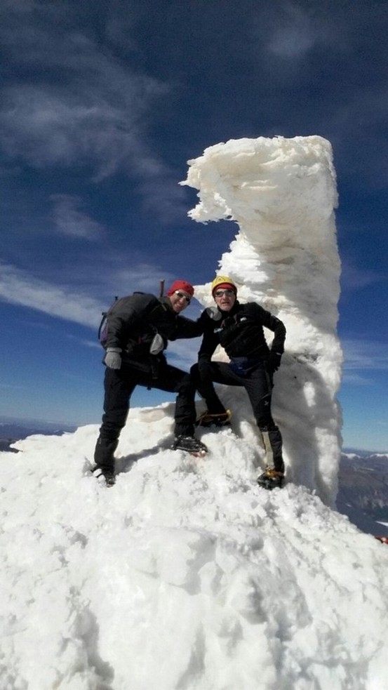 Quota 2419m con Franco Tanzi