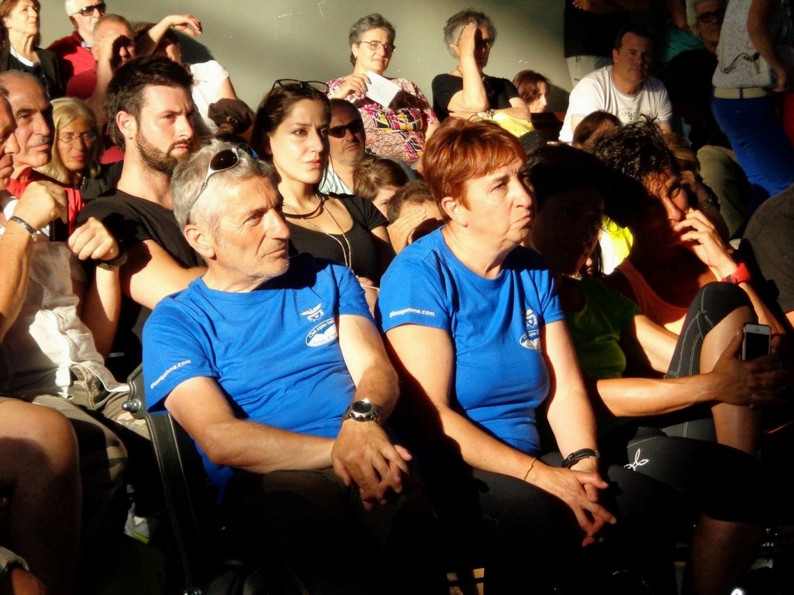 Franco Tanzi con l'attivissima moglie