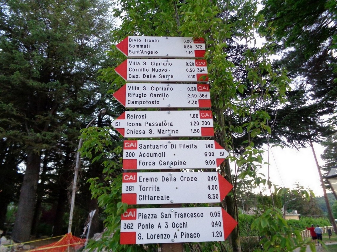 Il grande lavoro del CAI di Amatrice