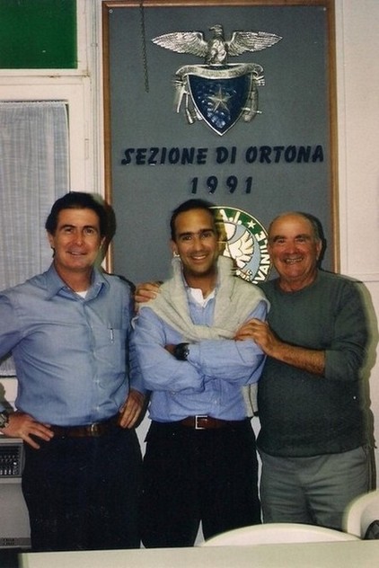 A Sinistra Francesco Sulpizio con Mino Scarinci fine anni 90...