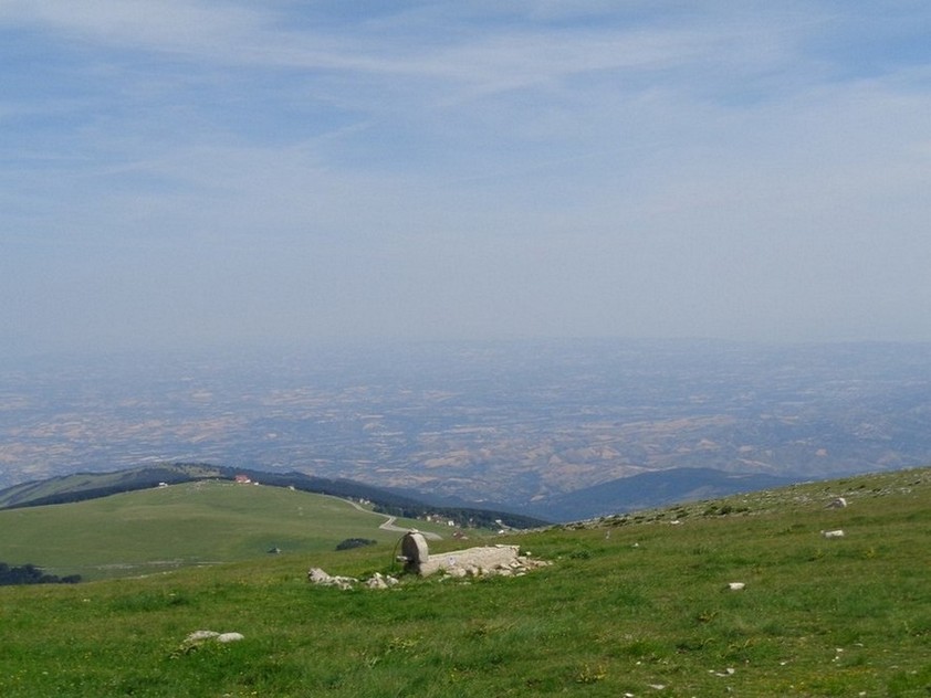 Uno sguardo verso Passo Lanciano